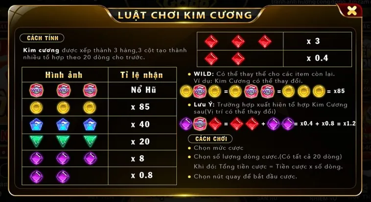 Khám Phá Trò Chơi Nổ Hũ Kim Cương Tại 33WIN: Hấp Dẫn Và Đầy Thưởng