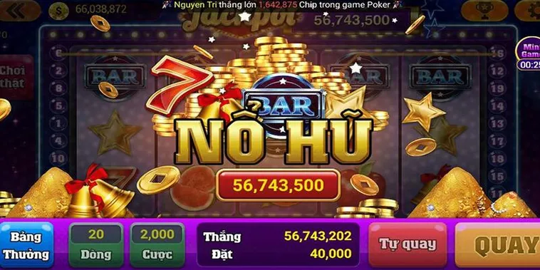Nổ Hũ 33WIN mang đến trải nghiệm cá cược đỉnh cao với đồ họa sống động, phần thưởng hấp dẫn. Khám phá bí quyết chiến thắng và tham gia ngay để chinh phục giải thưởng lớn!
